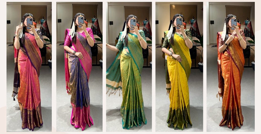 Unveiling Timeless Elegance: Your Guide to the Dazzling Kanjivaram Saree Collection