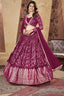 Wedding Collection For Women Wear Lehenga Choli With Dupatta Deep Pink Colour Clothsvilla