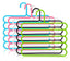 10-Pack Multi-Layer Plastic Clothes Hangers | Space-Saving Multi-Purpose Closet Organizer for Pants, Shirts, Towels – Assorted Colours ClothsVilla