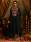 Midnight Black Mul Cotton Handwork Navratri Dress ClothsVilla