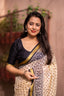 Elegant Women's Kota Silk Saree: Luxuriously Soft, Exquisitely Printed, and Embellished with a Weaving Pattu Border ClothsVilla