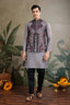 Designer and Stylish Grey Men's Kurta Koti Set for Men Clothsvilla