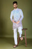 Designer Ombre Pink Georgette Kurta for Men – Stylish & Elegant Clothsvilla