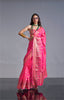 Baby Pink Timeless Banarasi Blended Silk Saree with Intricate Design – Perfect for Grand Occasions ClothsVilla