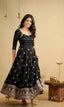 Black Designer Anarkali Suit Set ClothsVilla
