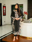 Black Embroidered Kaftan Suit ClothsVilla