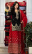 Black Pure Chinon Silk Embroidered Palazzo Set with 5mm Sequin Work & Matching Dupatta ClothsVilla