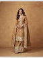 Brown Classic Ethnic Palazzo Set ClothsVilla
