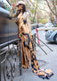 Brown Queen Digital Printed Satin Crepe Saree with Blouse Piece – Festive & Partywear ClothsVilla