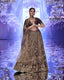 Coffee Silk Embroidered Lehenga Choli Set ClothsVilla
