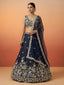 Tissue Beads with Embroidered Lehenga Choli with Dupatta Clothsvilla