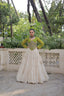 Designer Kora Cotton Lehenga with 12 Meter Flair & Leheriya Print Mirror Work Blouse ClothsVilla