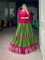 Dola Silk Shibori Print Lehenga Set ClothsVilla