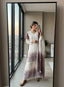 Dual Tone Jarkhan Diamond Work Palazzo Suit ClothsVilla