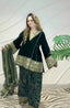 Green Embroidered Velvet Suit Cloth's Villa