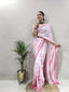 Heavy Chinon Prism Dyed Woven Ready-to-Wear Saree with Blouse Clothsvilla