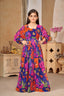 Heavy Georgette Digital Print Fully Flared Anarkali Gown for Girls Clothsvilla