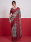 Kashmira Textured Tussar Silk Saree for Festive Wear ClothsVilla