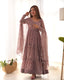 Lavender Colorful Heavy Soft Fox Georgette Anarkali Suit with Dupatta Set – Perfect for Festive & Wedding Wear