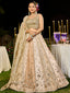 Multicolor Satin Silk Beads & Sequins Embroidered Lehenga Choli with Matching Dupatta – 3.5 Meter Flair, Fully Stitched ClothsVilla