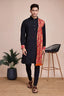 Navy Blue Men's Designer Kurta - Latest Festival Collection ClothsVilla