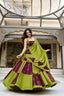 Parrot Printed Lehenga Set with Gotta Patti Work ClothsVilla