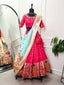 Pink Paithani Lehenga Choli Set ClothsVilla