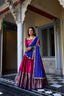 Pink Royal Narayan Pattu Zari Weaving Lehenga Set ClothsVilla