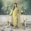 Pista Designer Party Wear Chinon Silk Plazzo Set – Exquisite Embroidery & Handwork ClothsVilla