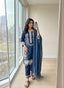 Pure Satin Rayon Kurta Pant Set ClothsVilla