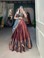 Purple Jacquard Silk Lehenga Choli with Zari Weaving Work ClothsVilla