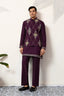 Premium Purple Koti Kurta Pajama for Wedding Wear Clothsvilla