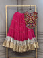 Rayon Kutchi Work Lehenga Choli ClothsVilla