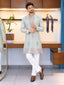 Sage Coach Silk Kurta Pant Set ClothsVilla