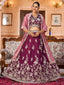 Silk Sequins Embroidered Semi-Stitched Lehenga & Unstitched Blouse With Dupatta Clothsvilla