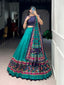 Sky Silk Printed Lehenga Set ClothsVilla