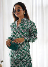 Load image into Gallery viewer, Teal Green Co-Ord Set