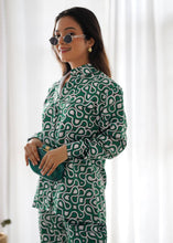 Load image into Gallery viewer, Teal Green Co-Ord Set