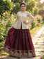 Wedding Special Designer Fendy Silk Lehenga ClothsVilla