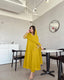 Yellow Premium Designer Party Wear Anarkali Gown, Dupatta & Bottom Set Clothsvilla