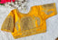 Yellow Watermelon Silk Blouse with Beautiful Cording and Hand-Touched Sequins ClothsVilla