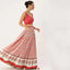 Pink Colored Lehenga Choli with Zig-Zag Lines Print Work ClothsVilla