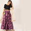 Purple Color Lehenga Choli with Banarasi Silk Dupatta ClothsVilla