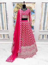 Load image into Gallery viewer, Function Wear Embroidery Sequence Work Pink Color Lehenga Choli Clothsvilla
