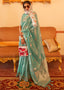 Jade Green Zari Woven Soft Tissue Silk Saree Clothsvilla