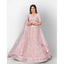 Strawberry Thread and Foil Mirror Cutwork Lehenga choli ClothsVilla