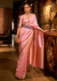 Mauvelous Pink Copper Zari Woven Designer Silk Saree Clothsvilla