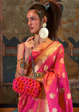 Load image into Gallery viewer, Shades Of Brown Tanchoi Handloom Woven Satin Silk Saree Clothsvilla