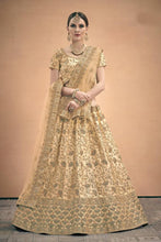 Load image into Gallery viewer, Designer Zari &amp;  Stone Work Lehenga Choli With Dupatta For Bridal Wear Clothsvilla