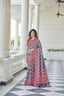 Navy Blue Color Patola Weaving Zari Silk Saree Clothsvilla